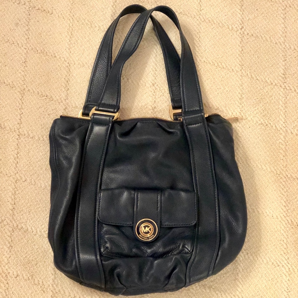 Michael Kors, Navy Blue Hobo Purse